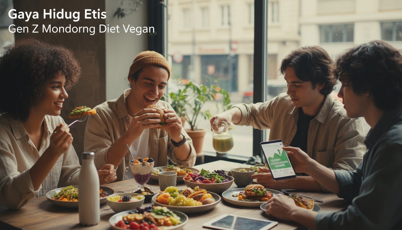 Gaya Hidup Etis: Mengapa Generasi Z Mendorong Popularitas Diet Vegan