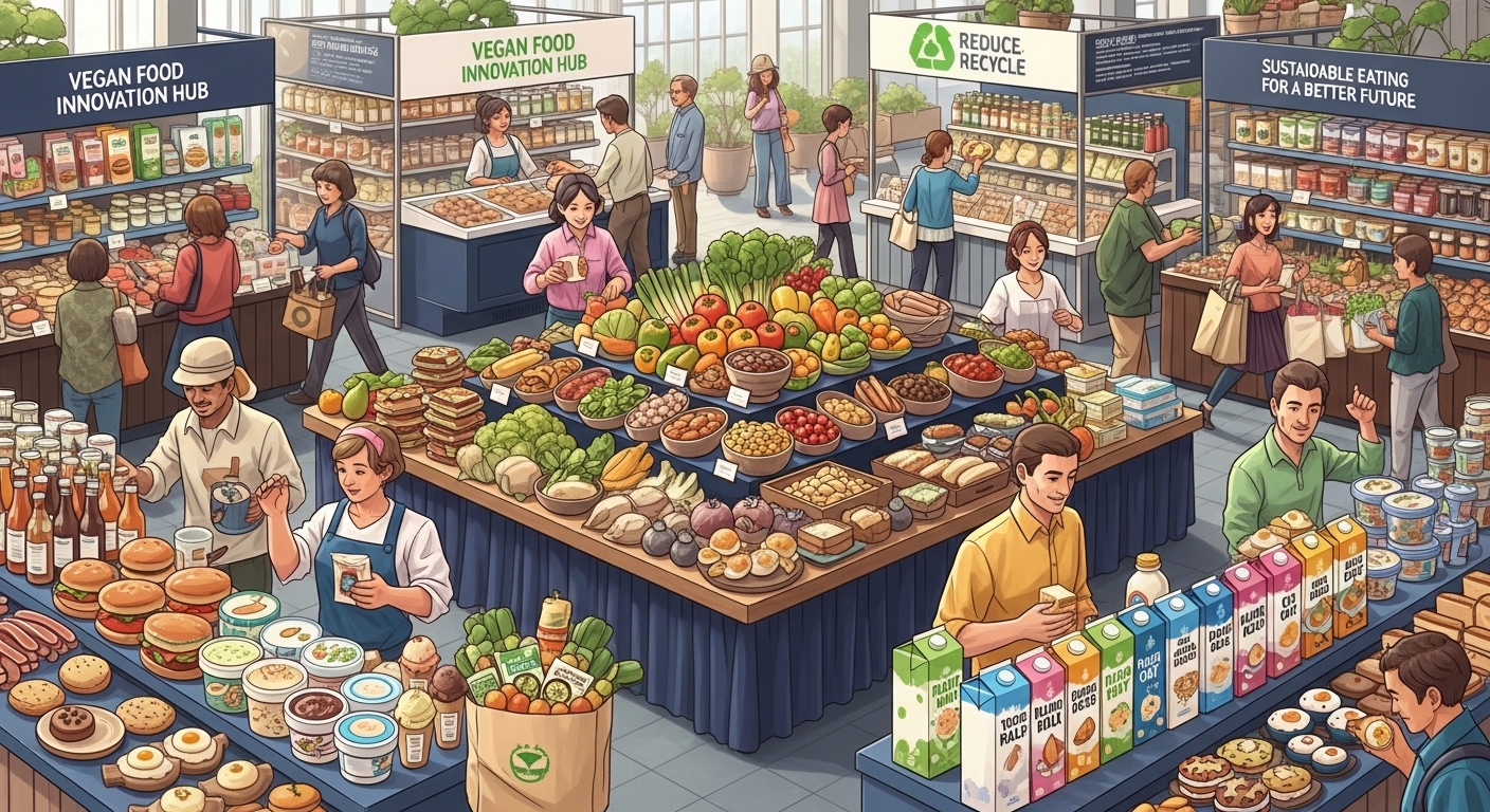 Industri makanan vegan telah mengalami lonjakan